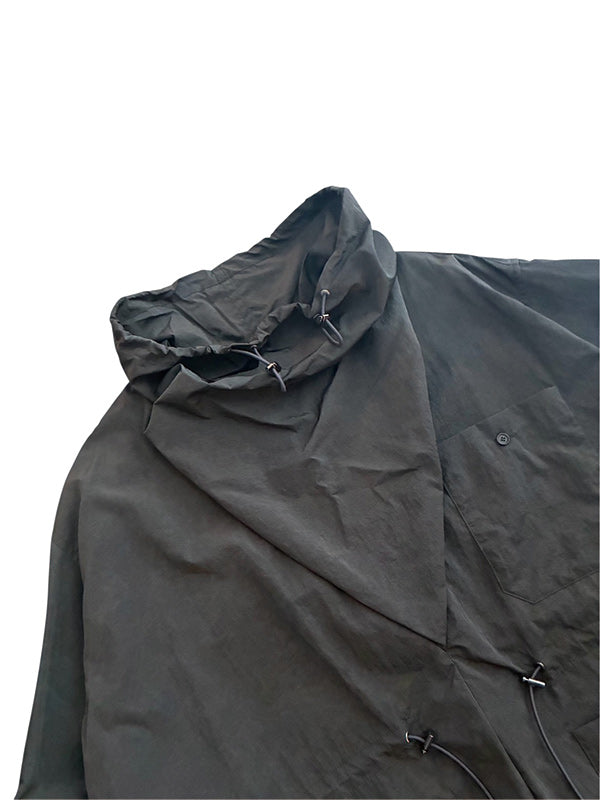 THE JEAN PIERRE ジャン・ピエール Off Turtle Tech Shirt - INK BLACK -