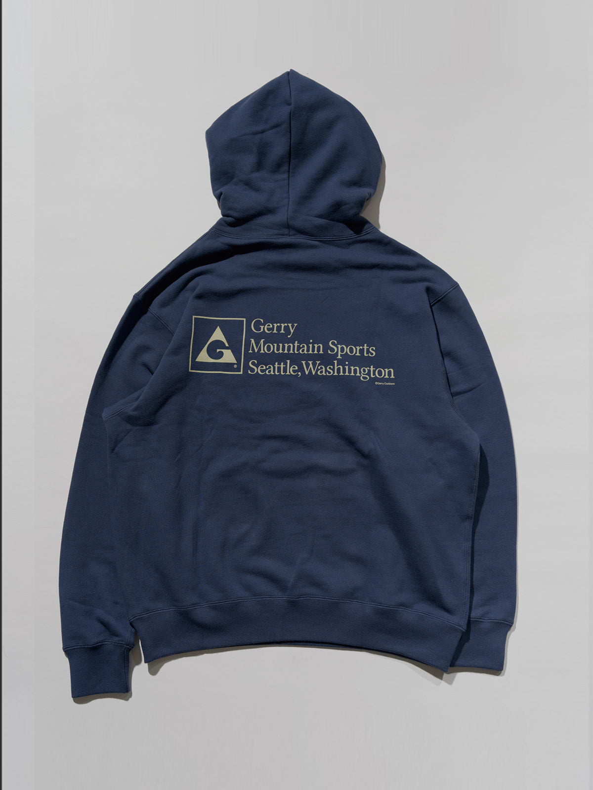 GERRY ジェリー 13oz Heavy Cotton Sweat Graphic Hoodie - NAVY -