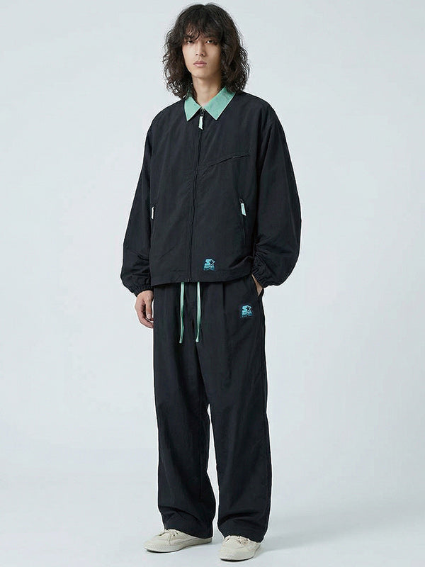 rehacer レアセル × STARTER Track Zip Blouson - BLACK -