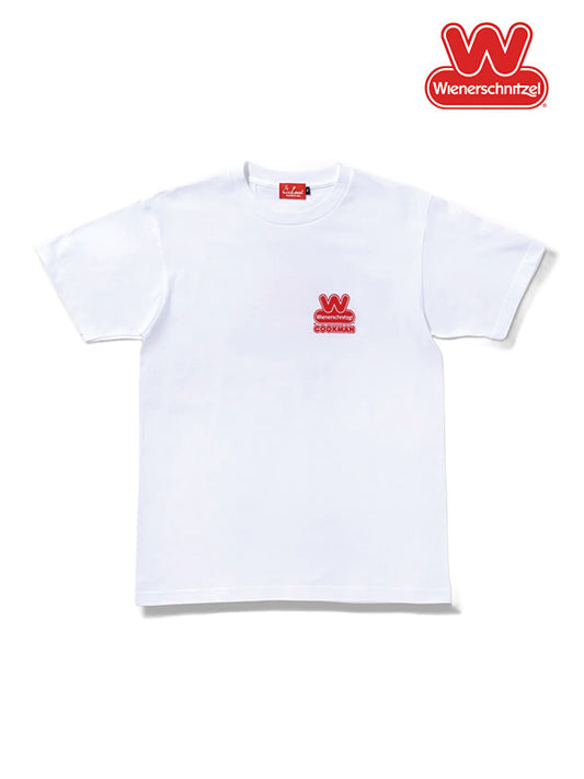 Cookman クックマン Wienerschnitzel Logo - WHITE -