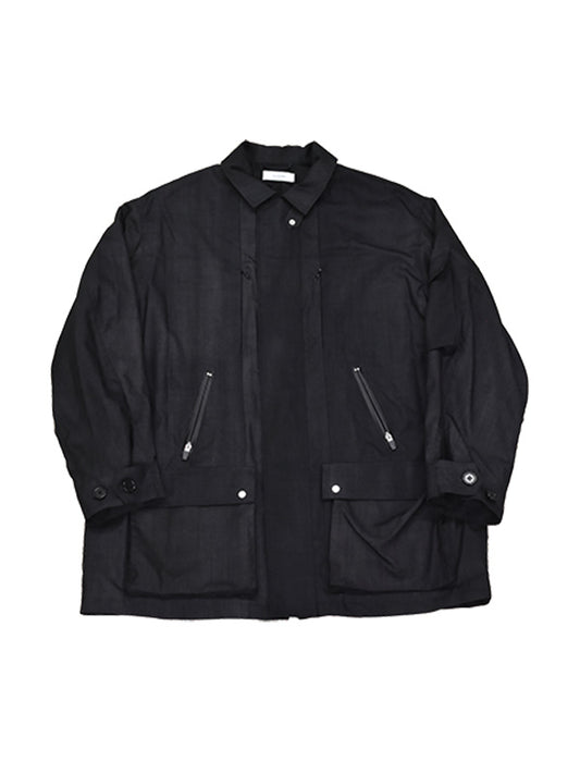 THE JEAN PIERRE ジャン・ピエール Urban Wool Tech Coverall - INK BLACK -