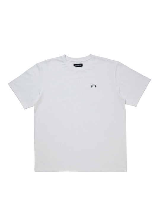 ROTTWEILER ロットワイラー R9 LOGO TEE - WHITE -