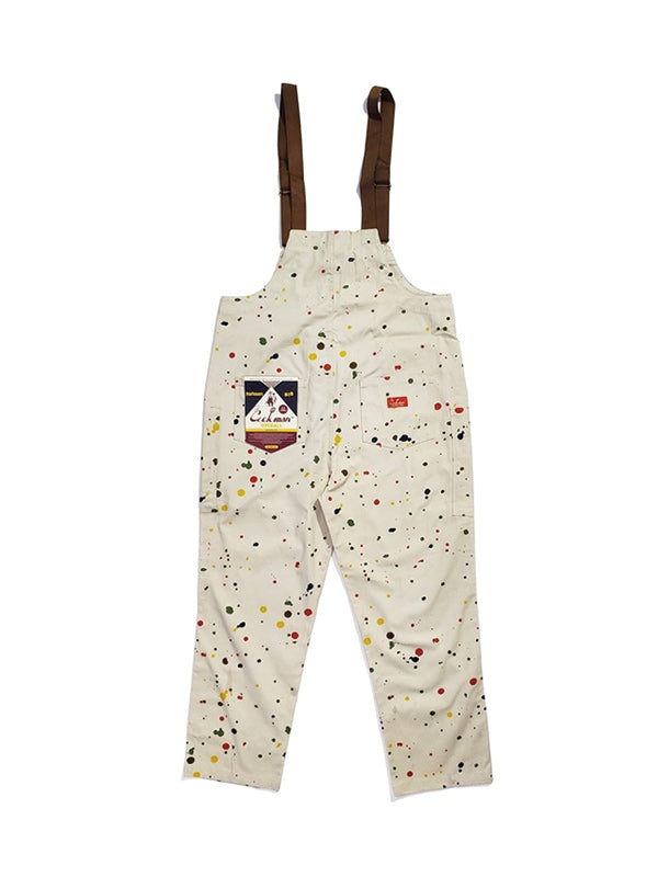 Cookman クックマン オーバーオール Fisherman's Bib Overall Sauce Splash