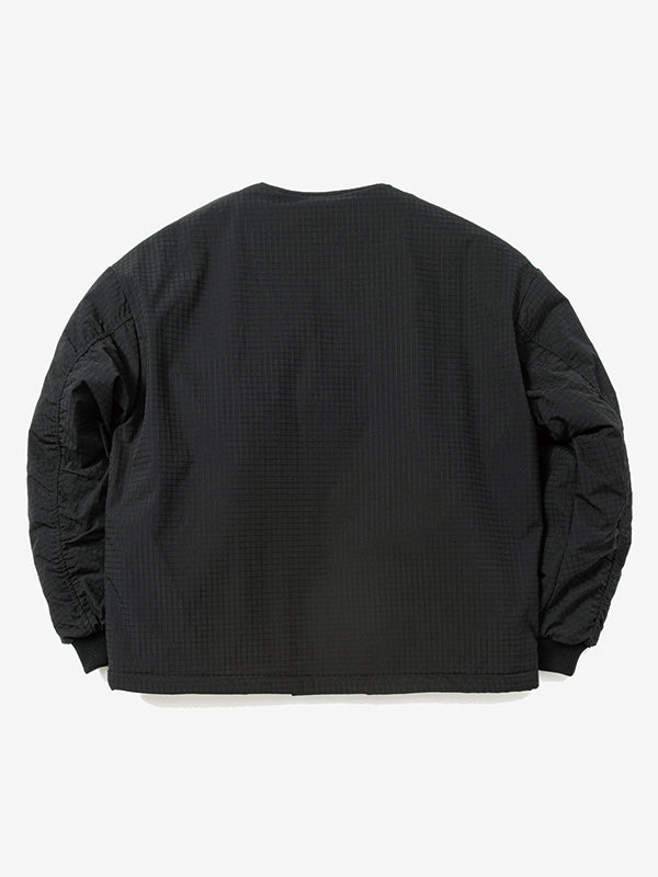 rehacer レアセル Tactical Collarless Jacket - BLACK -