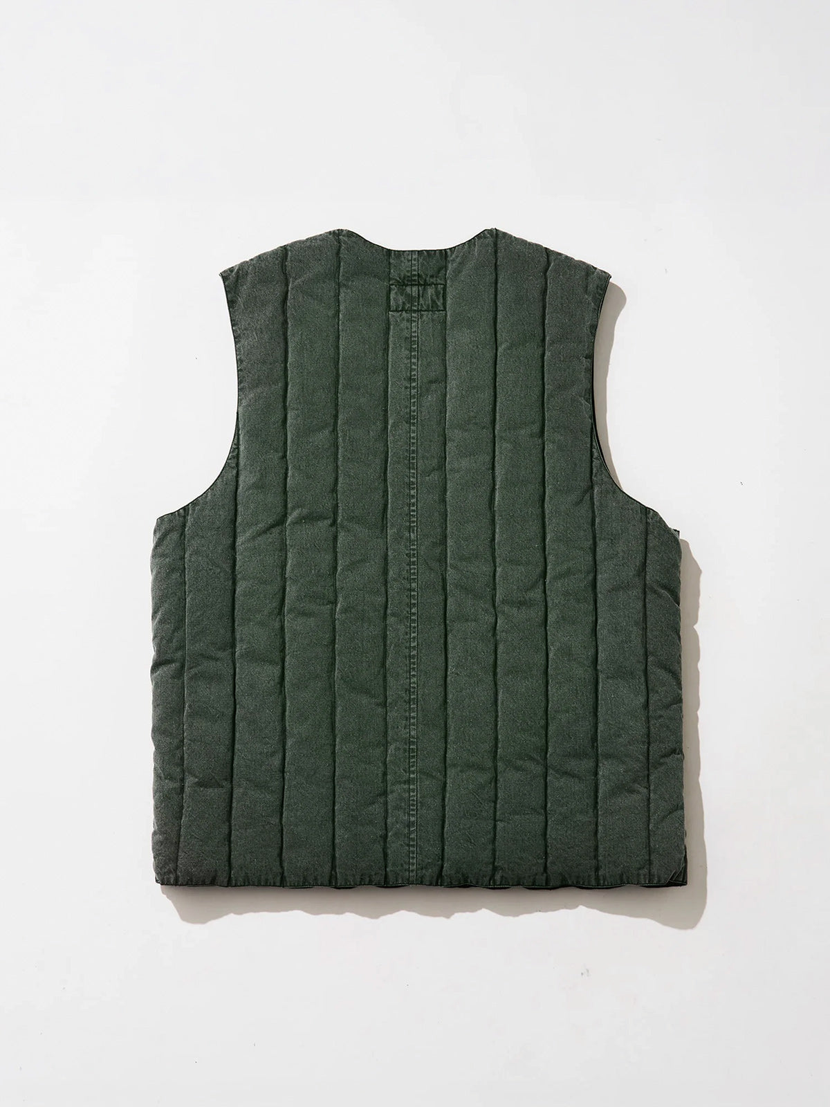 Tool Craft ツールクラフト DOWN MIDDLER GILET ガーメントダイダウンミドラージレ - OLIVEDRAB -
