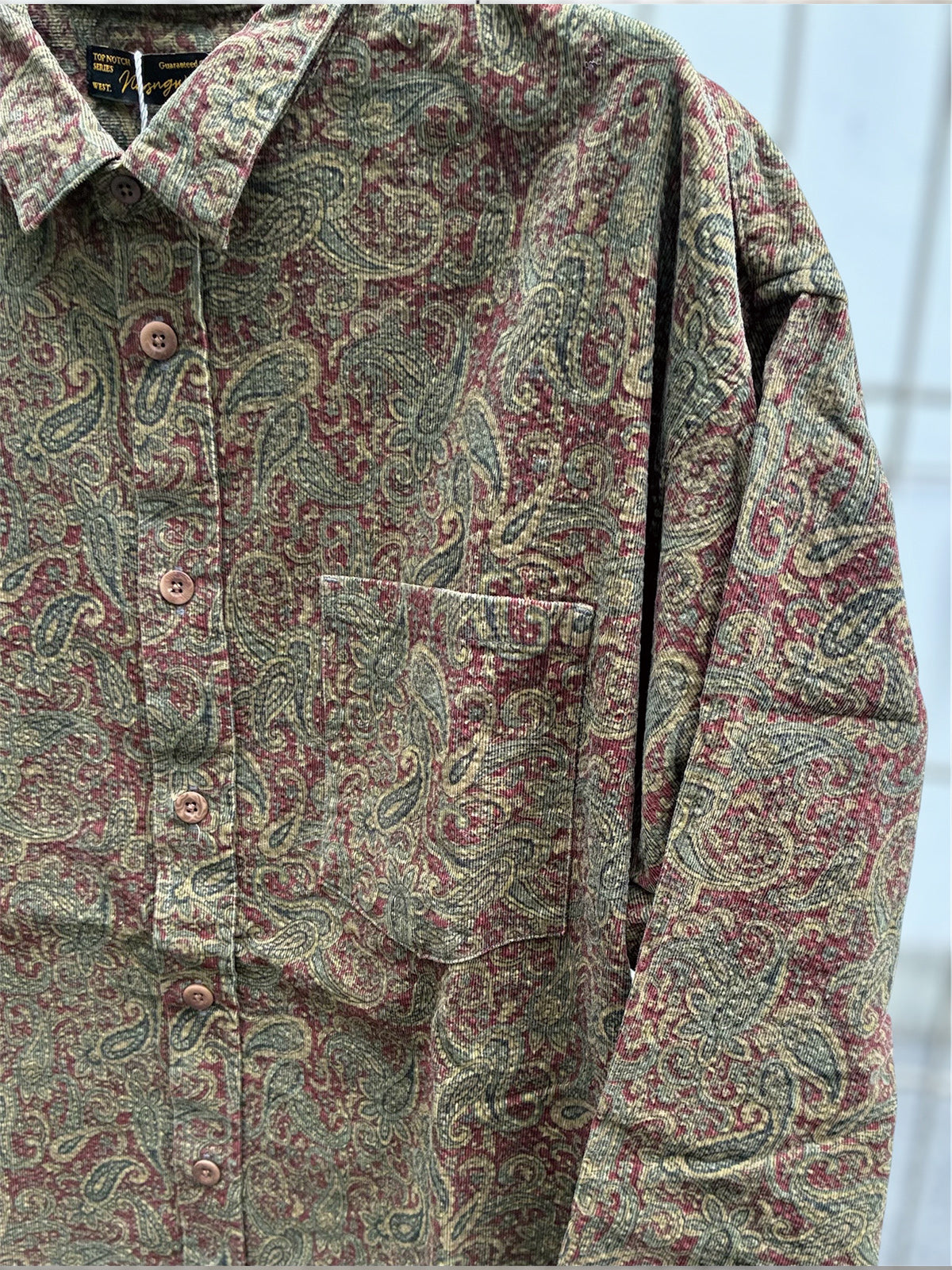 Nasngwam ナスングワム Nasngwam RAGE SHIRTS - BROWN -