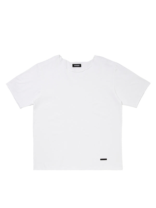 ROTTWEILER ロットワイラー R9 LAND CUTOFF TEE - WHITE -