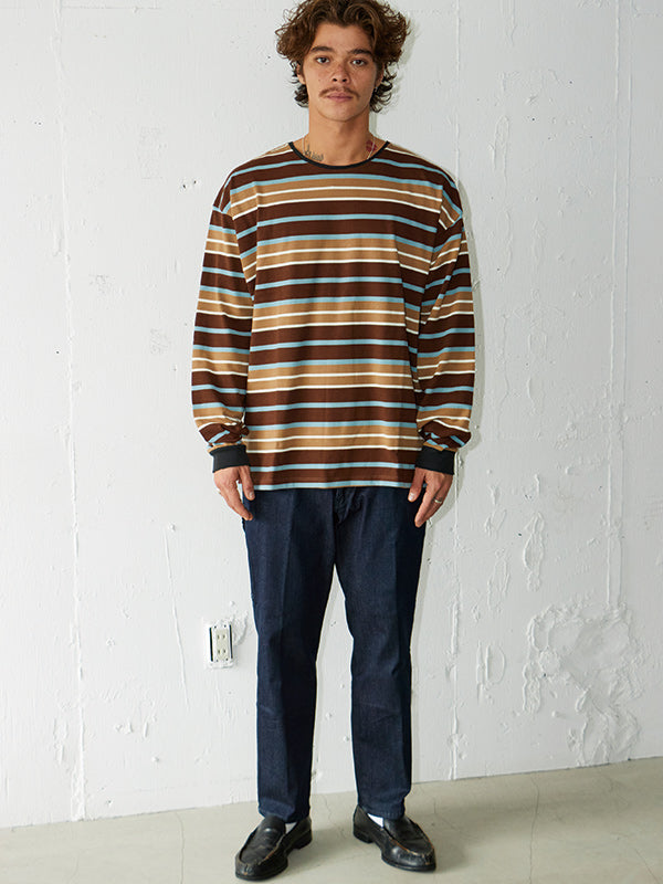 AS STANDARD X SCREEN STARS アズスタンダード x スクリーンスターズ  Cut Off BORDER LS/TEE - A -