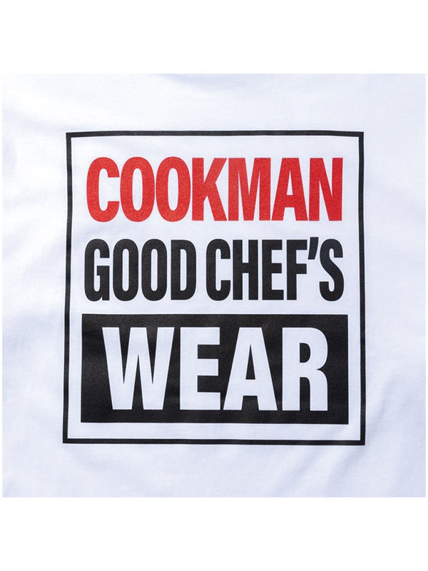 Cookman クックマン Tシャツ LONG SLEEVE TEE Vision Logo - WHITE -