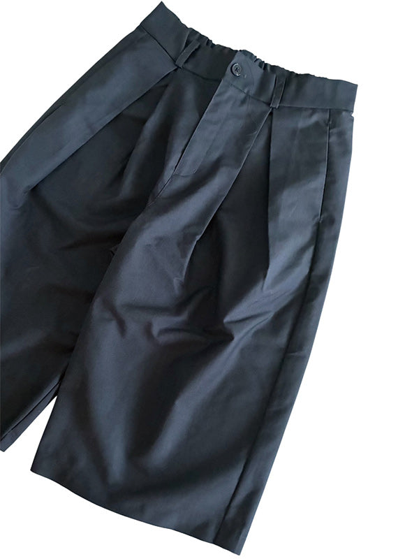 SCARPETTA スカルペッタ TR TUCK SHORT PANTS - CHARCOAL -