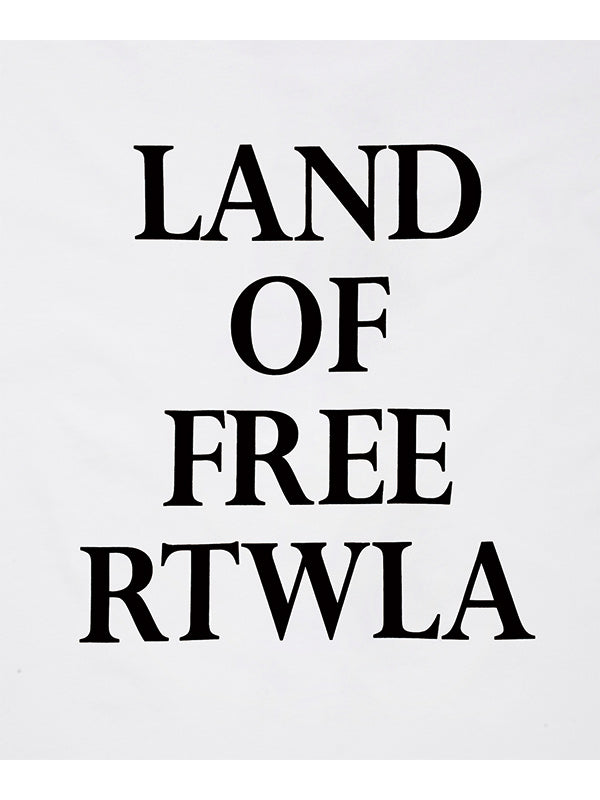 ROTTWEILER ロットワイラー R9 LAND CUTOFF TEE - WHITE -
