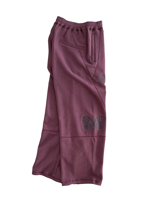 NATAL DESIGN ネイタルデザイン CURVY SWEATPANTS 3D  -M PURPLE-