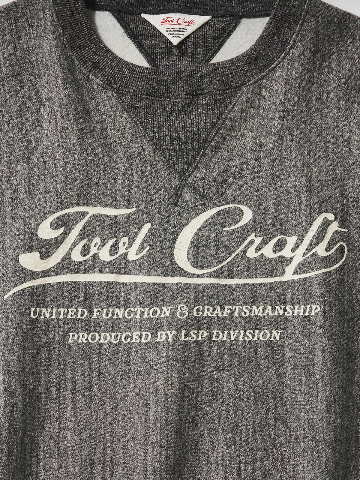 tool craft ツールクラフト SWEAT SHIRTS - CHARCOAL -