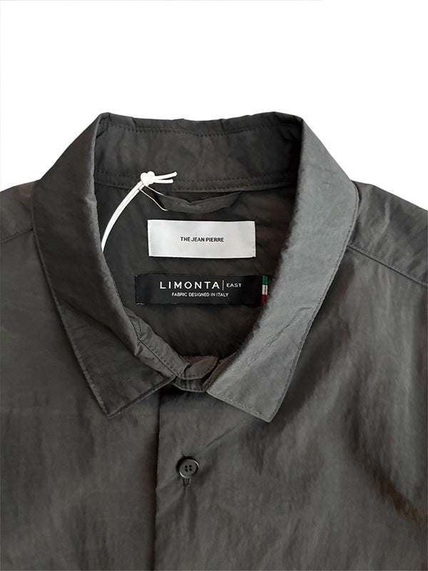 THE JEAN PIERRE ジャン・ピエール Beta Shirt NYLON - INK BLACK -