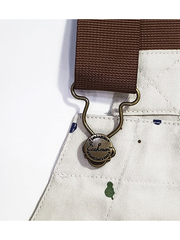 Cookman クックマン オーバーオール Fisherman's Bib Overall Sauce Splash