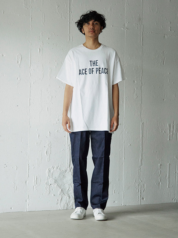 AS STANDARD ACE OF PEACE TEE - WHITE -