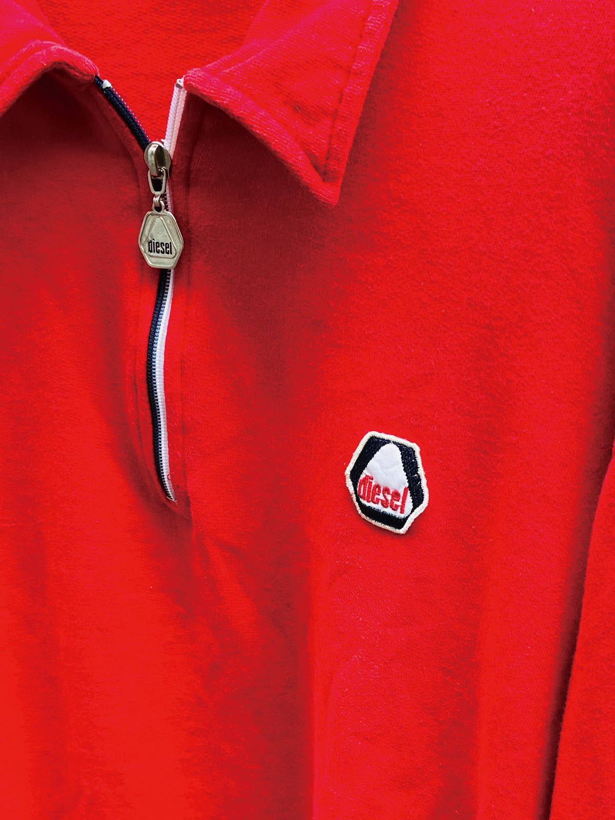 USED COLLECTION ユーズドコレクション DIESEL USED SWEAT - RED -