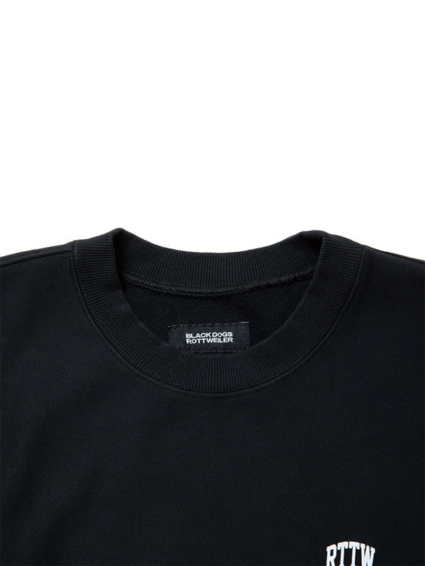 ROTTWEILER ロットワイラー R9 LOGO SWEATER - BLACK -
