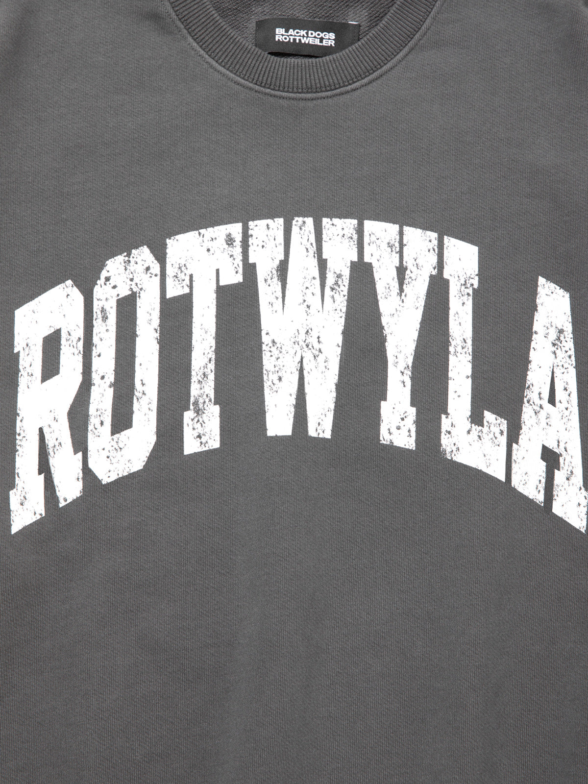 ROTTWEILER ロットワイラー ROTWYLA SWEAT - BLACK - – ADONUST MUSEUM