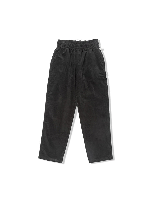 Cookman クックマン カーペンターズ Carpenter's Pants Corduroy - BLACK -