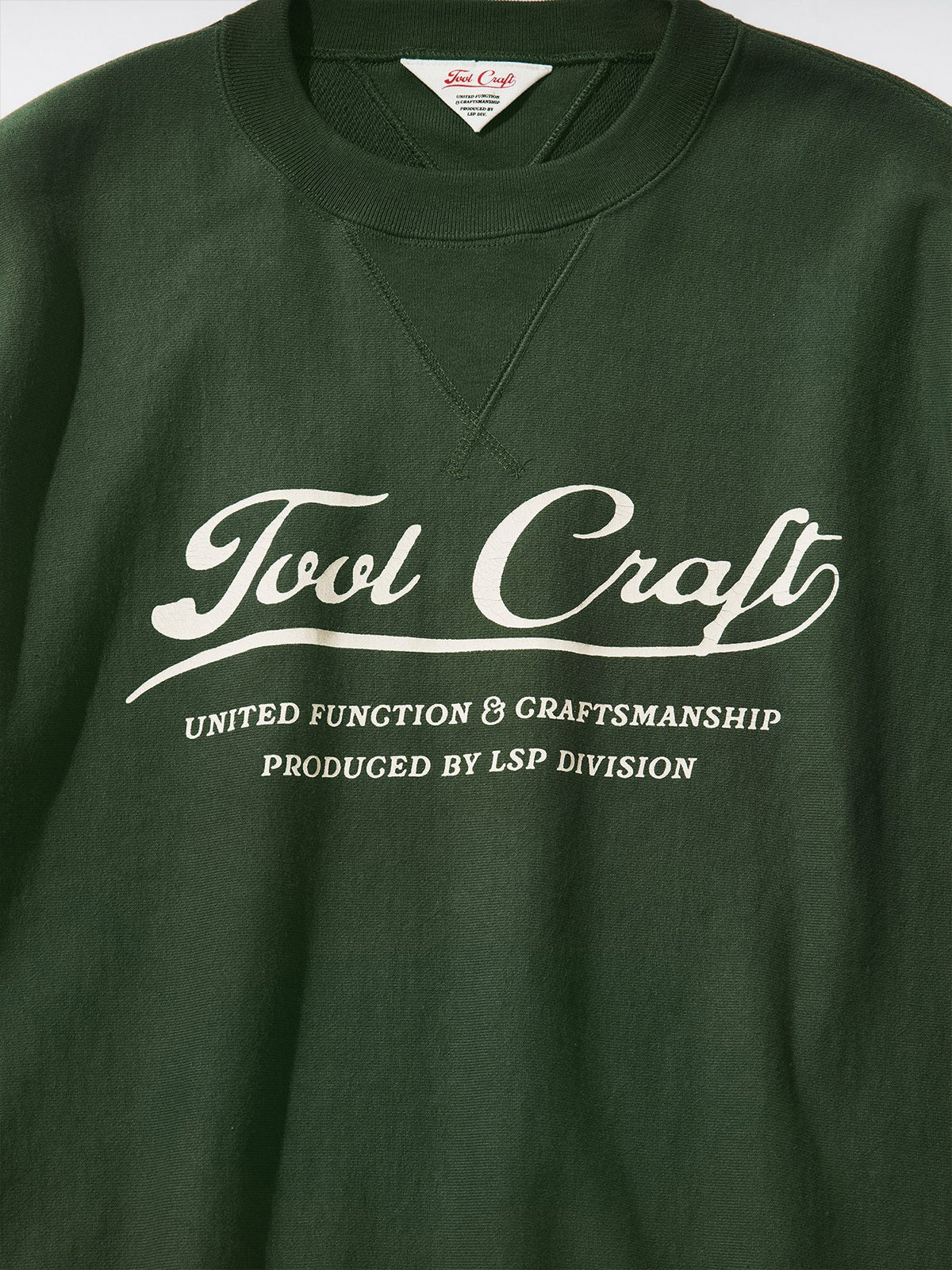 tool craft ツールクラフト SWEAT SHIRTS - BRITISH GREEN -
