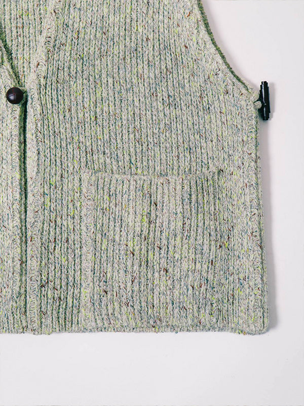 Nasngwam ナスングワム Nasngwam GRAIN VEST- GRAY -