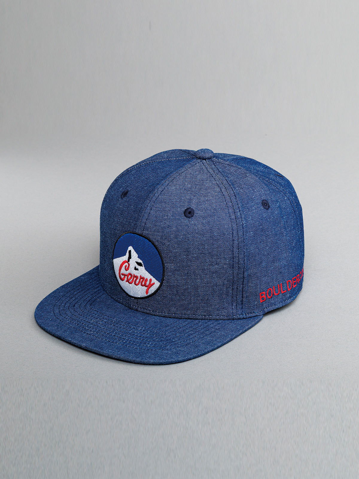 GERRY ジェリー Chambray FLAT CAP - NAVY -
