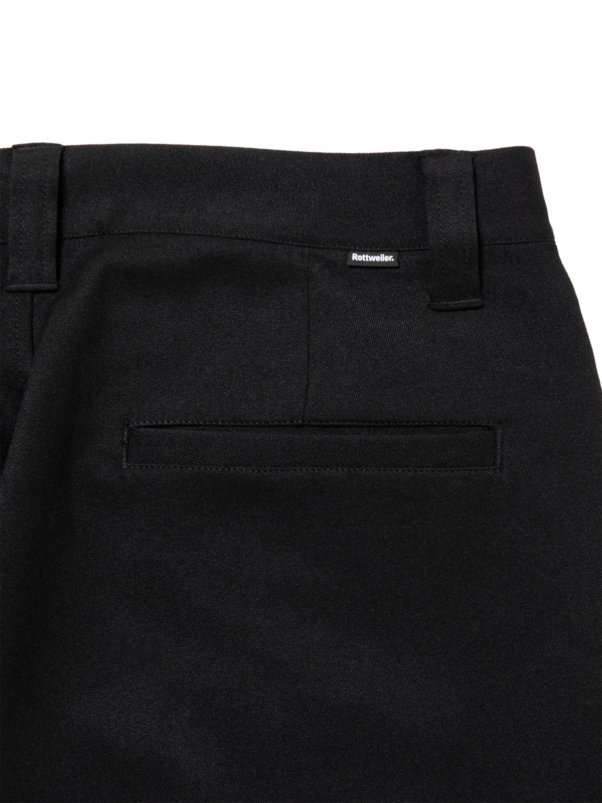 ROTTWEILER ロットワイラー R9 TWILL SLACKS - BLACK - – ADONUST MUSEUM