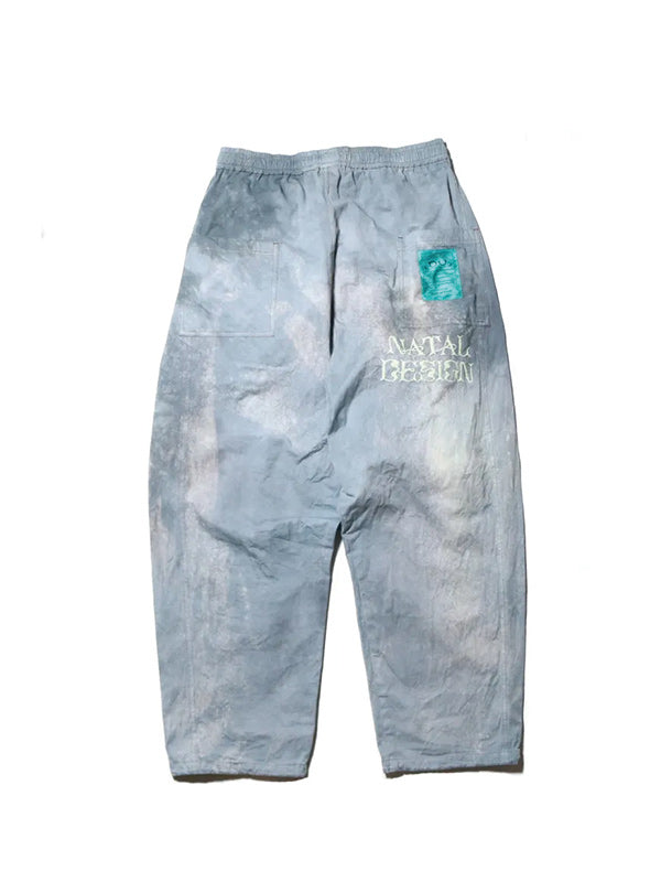 NATAL DESIGN ネイタル デザイン GALLIANO PANTS DYE ver - WHITE -