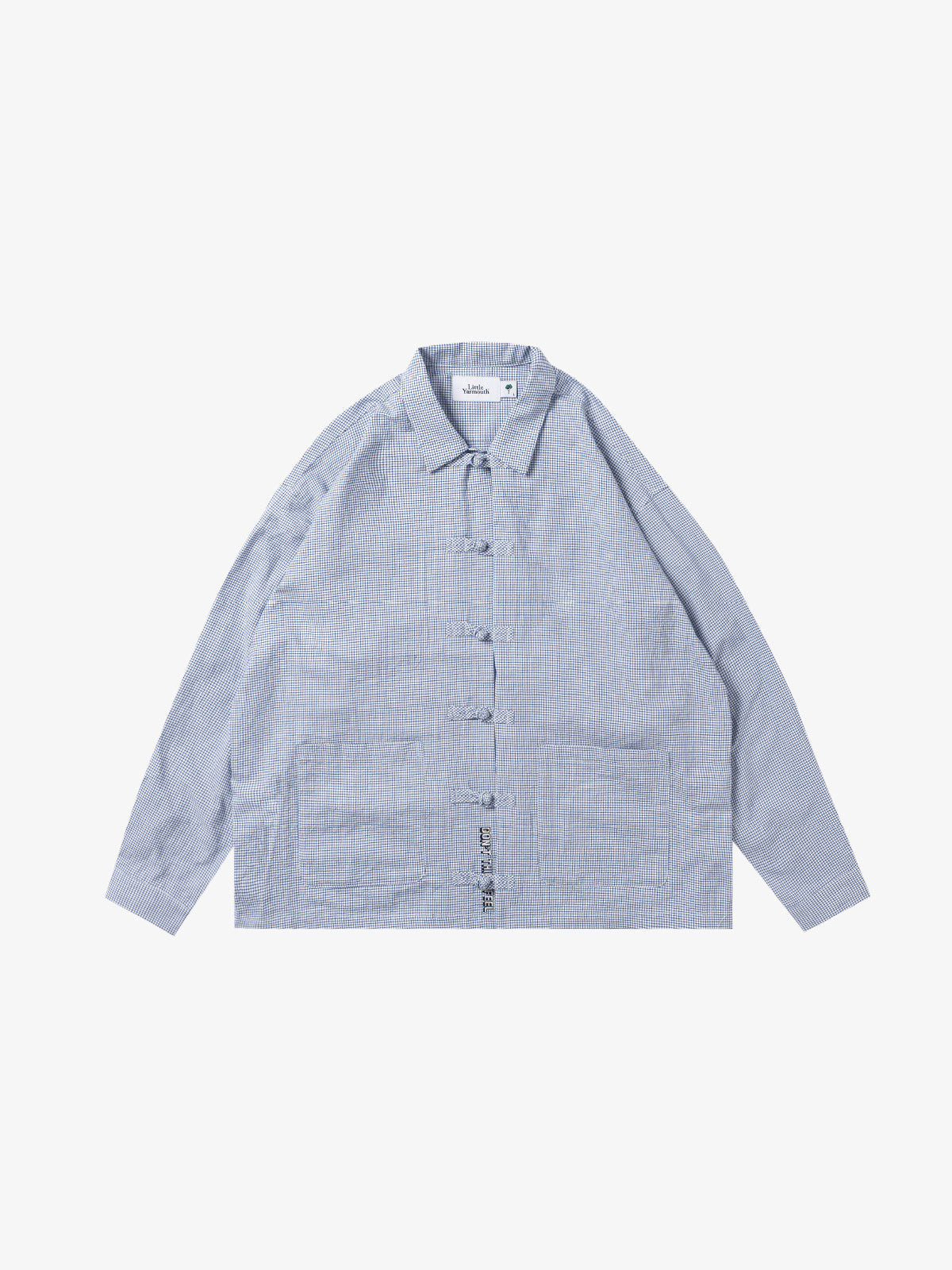 Little Yarmouth リトルヤーマウス Kung fu Shirt - NAVY -