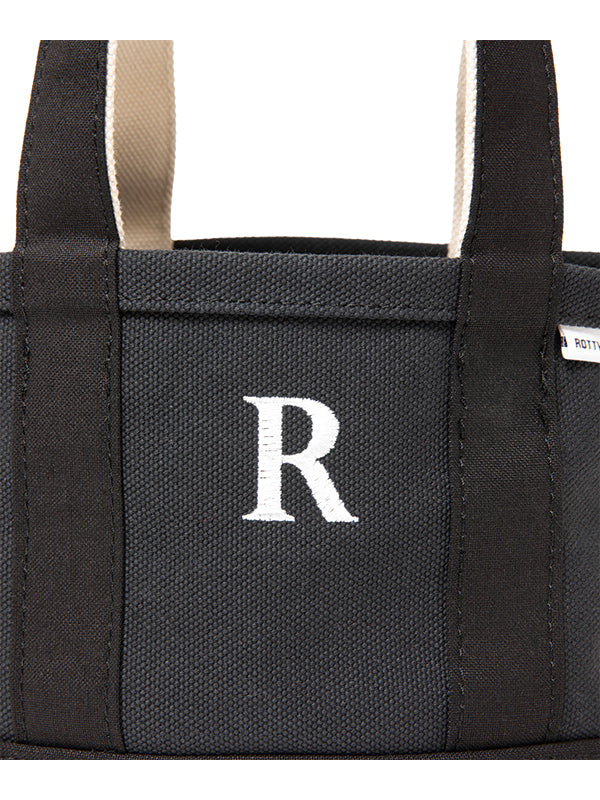 ROTTWEILER ロットワイラー R9 SMALL TOTE BAG - BLACK -