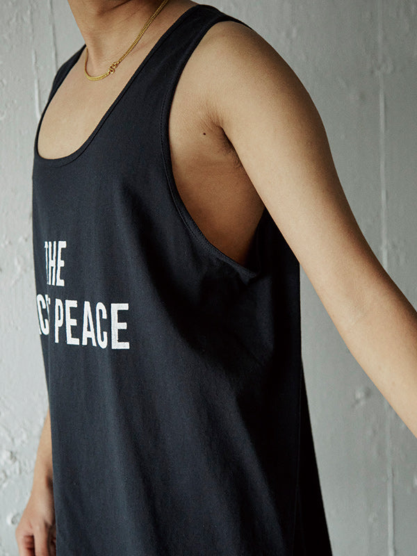 AS STANDARD ACE OF PEACE TANK TOP - BLACK -