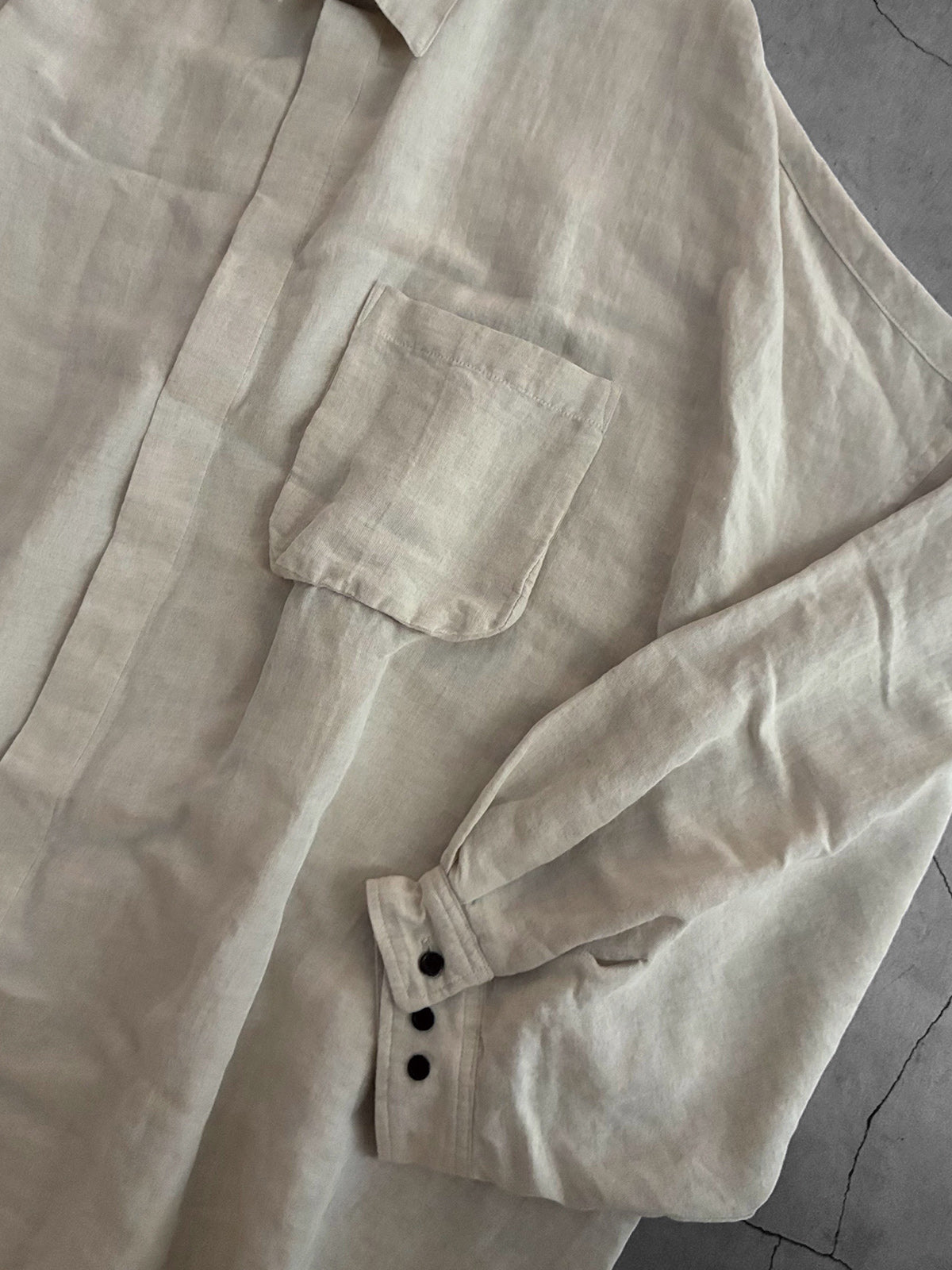 THE JEAN PIERRE ジャン・ピエール Signature 11XL Shirt  - ECRU -