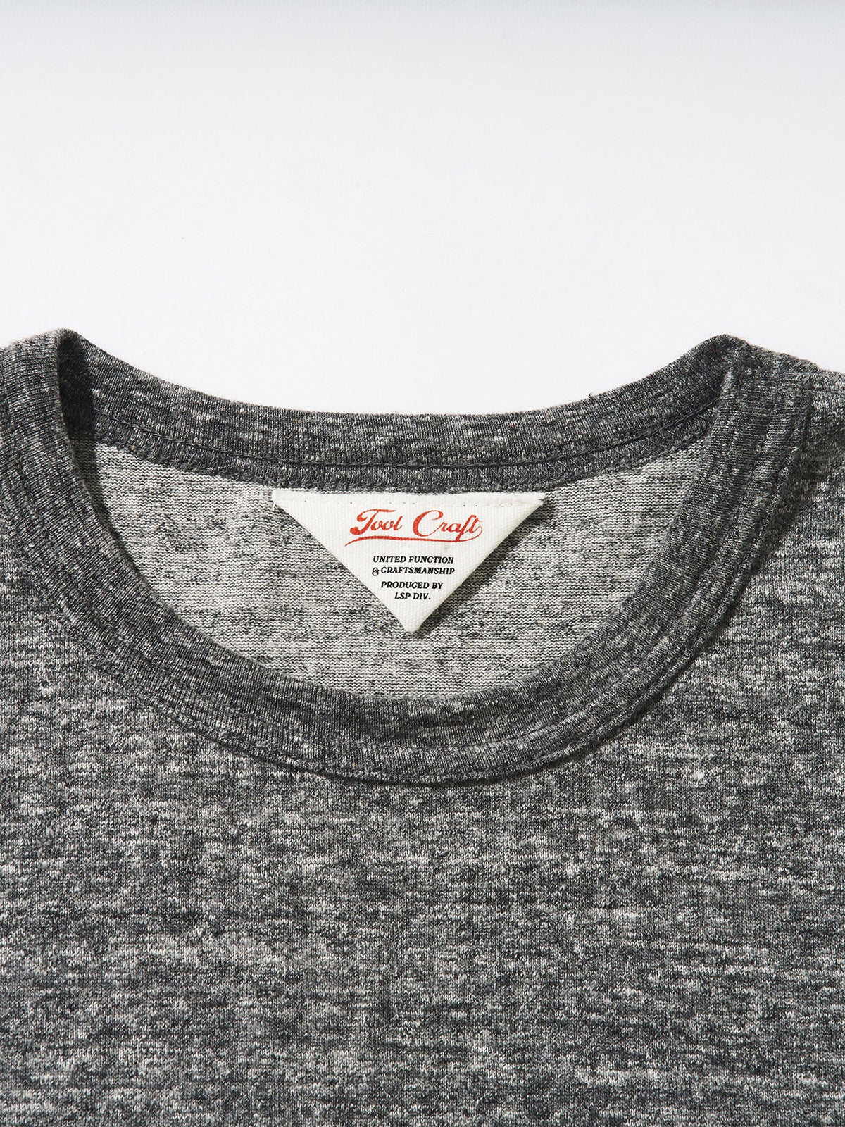 tool craft ツールクラフト LOGO T-SHIRTS - CHARCOAL -