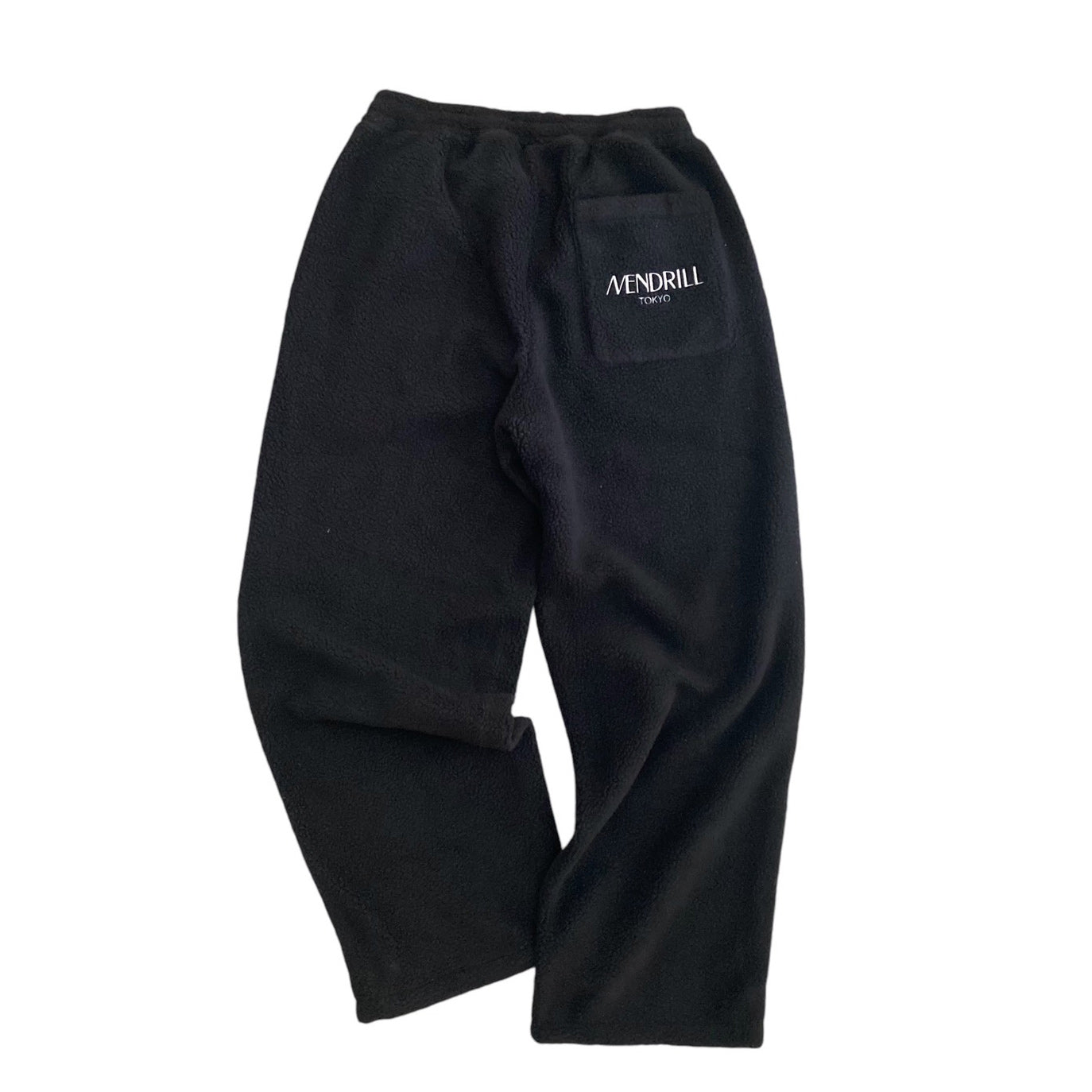 Mendrill メンドリル  MNDL FLEECE PANTS - BLACK -