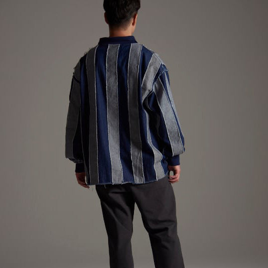 SCARPETTA スカルペッタ DENIM GAME SHIRTS - BLUE -