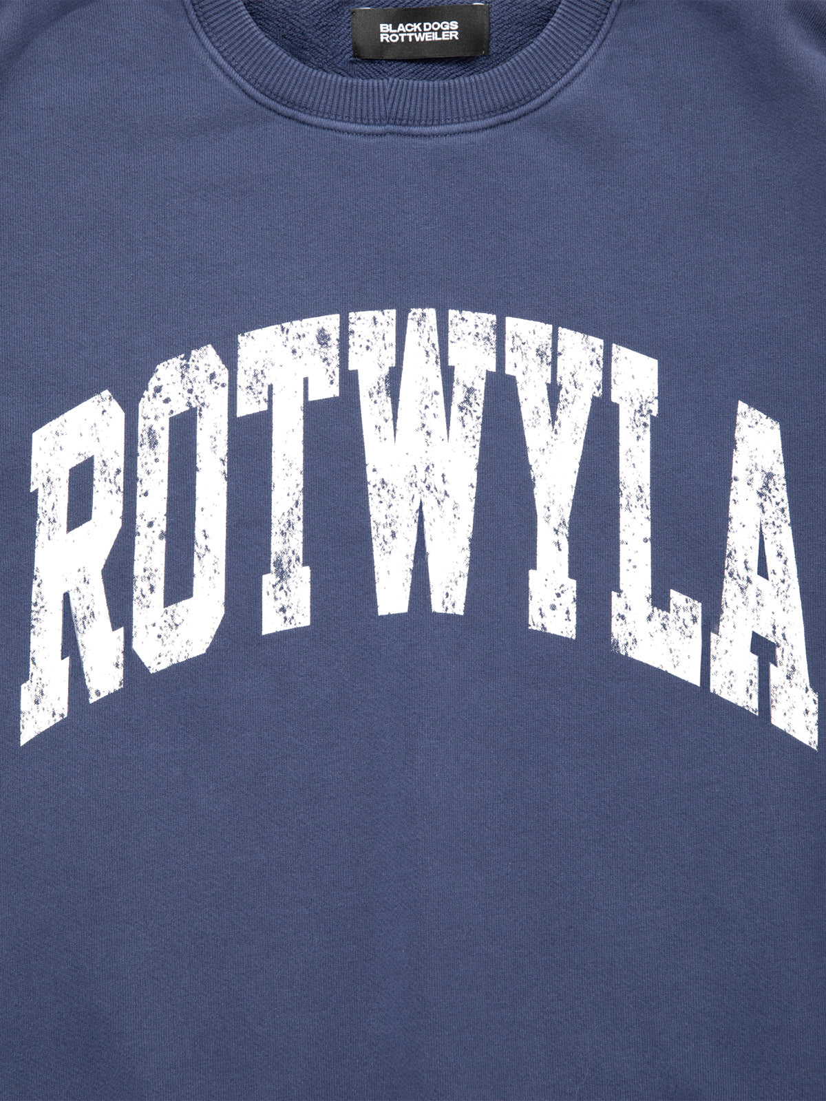 ROTTWEILER ロットワイラー ROTWYLA SWEAT - NAVY - – ADONUST MUSEUM