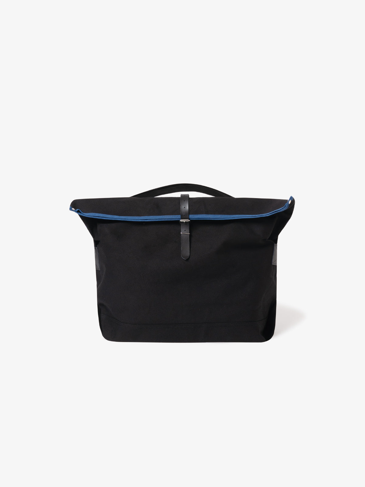 Little Yarmouth リトルヤーマウス Canvas Messenger Bag - BLACK -