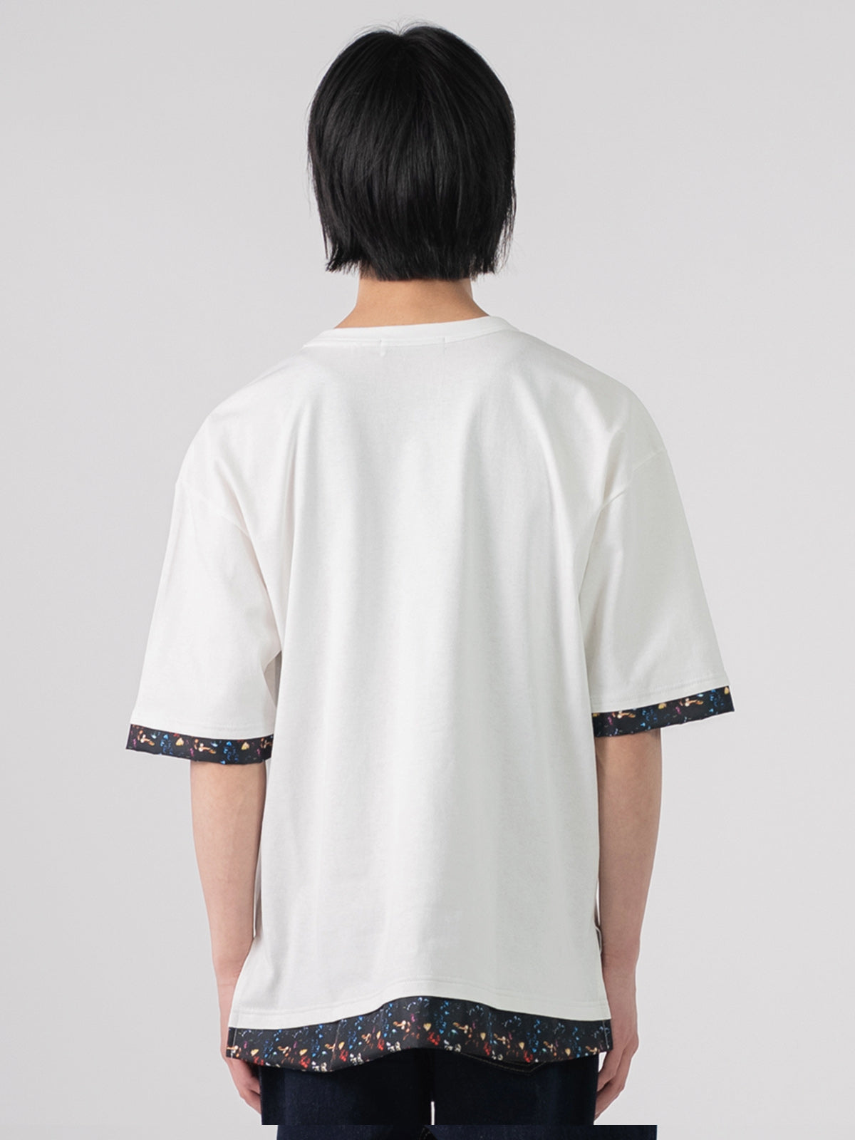 rehacer レアセル Botanical Layered Wide CS - WHITE -
