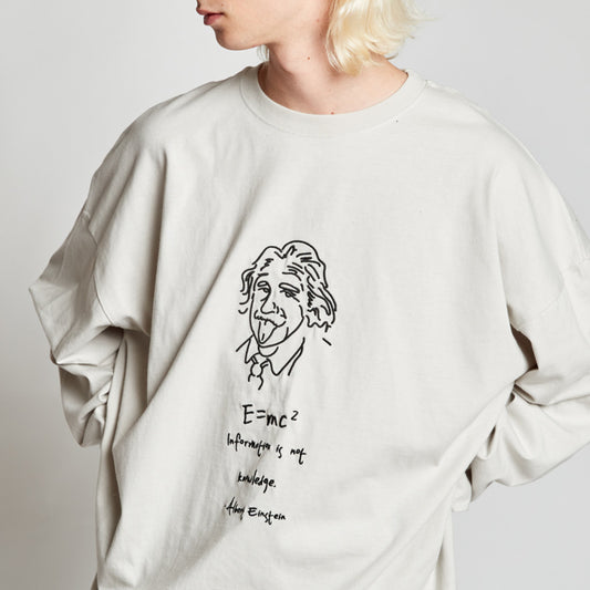 rehacer レアセル Mr.Albert Wide L/S - WHITE -