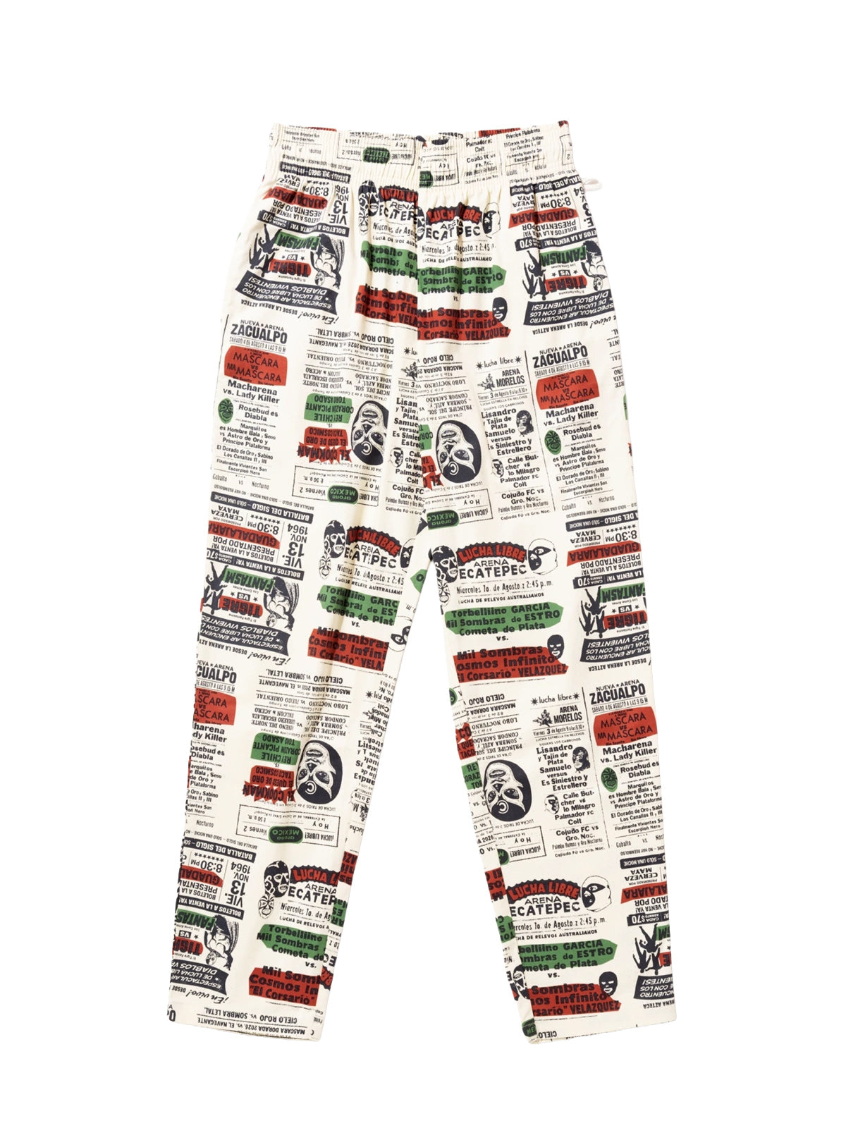 Cookman クックマン シェフパンツ Chef Pants Lucha Libre