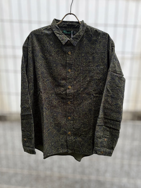Nasngwam ナスングワム Nasngwam RAGE SHIRTS - BURGUNDY -