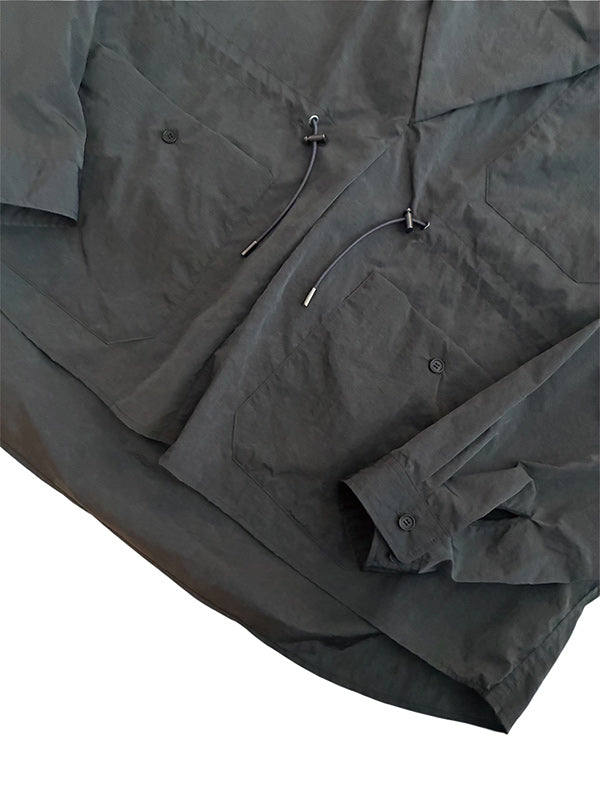 THE JEAN PIERRE ジャン・ピエール Off Turtle Tech Shirt - INK BLACK -