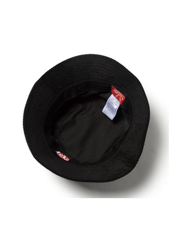 Cookman クックマン バケットハット Bucket Hat Corduroy - BLACK -