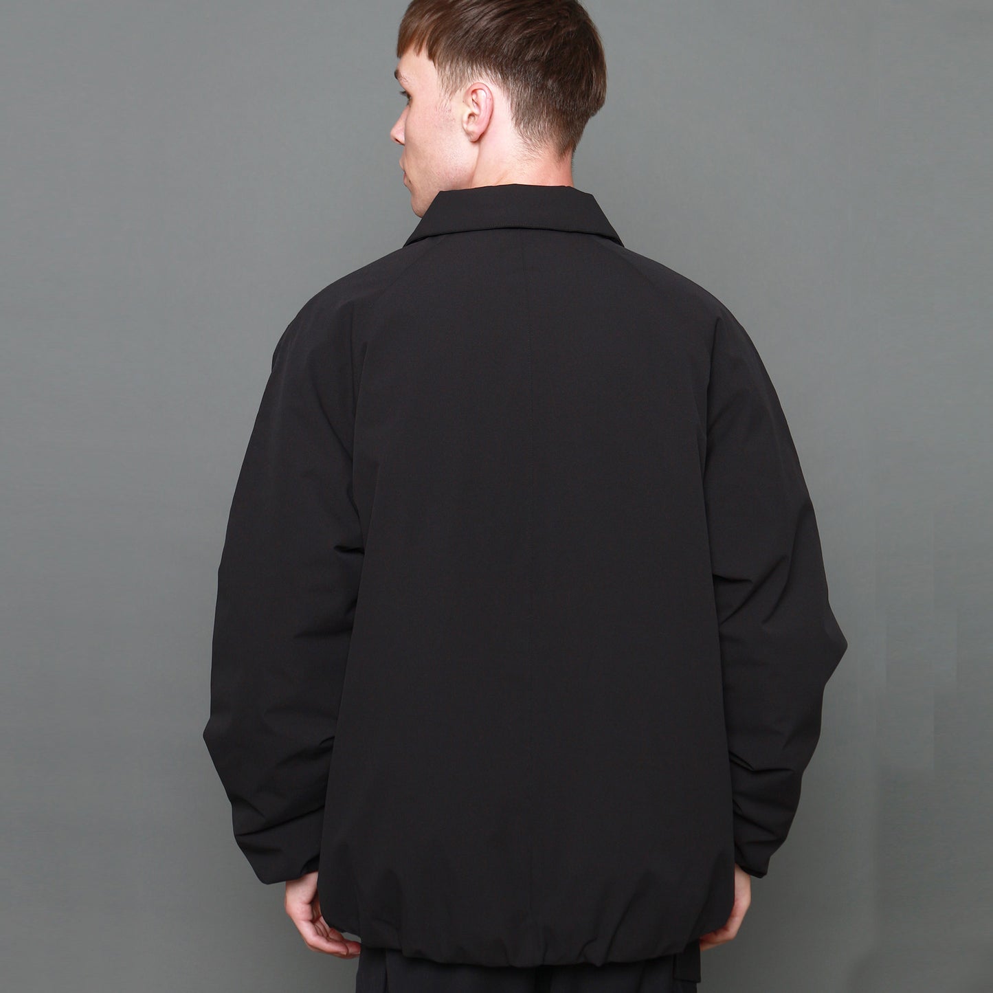 【ウェブ GO OUT掲載】FORTUNA フォルトゥナオム TECH Puff Blouson - BLACK -