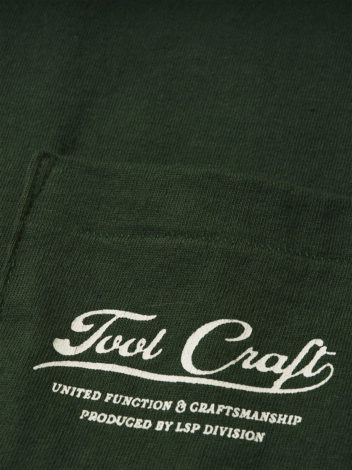 tool craft ツールクラフト LOGO T-SHIRTS - BRITISH GREEN -