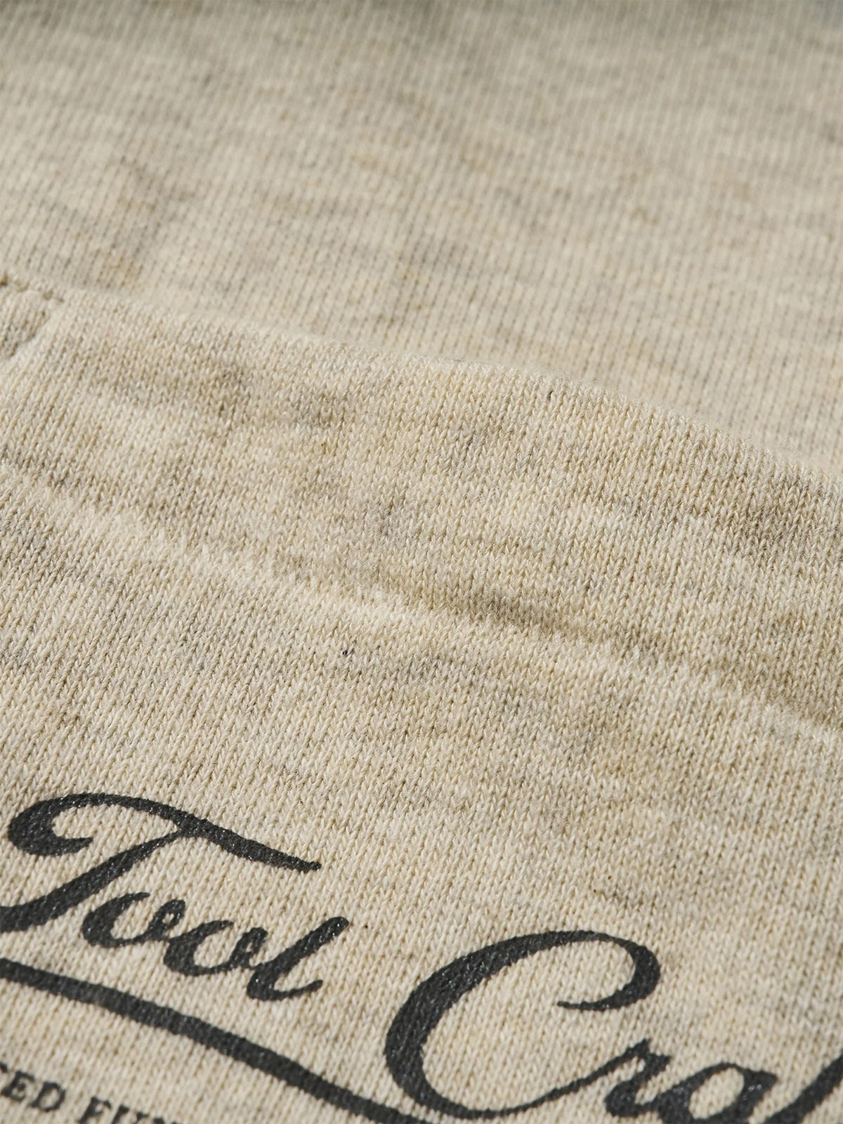 tool craft ツールクラフト LOGO T-SHIRTS - OATMEAL -