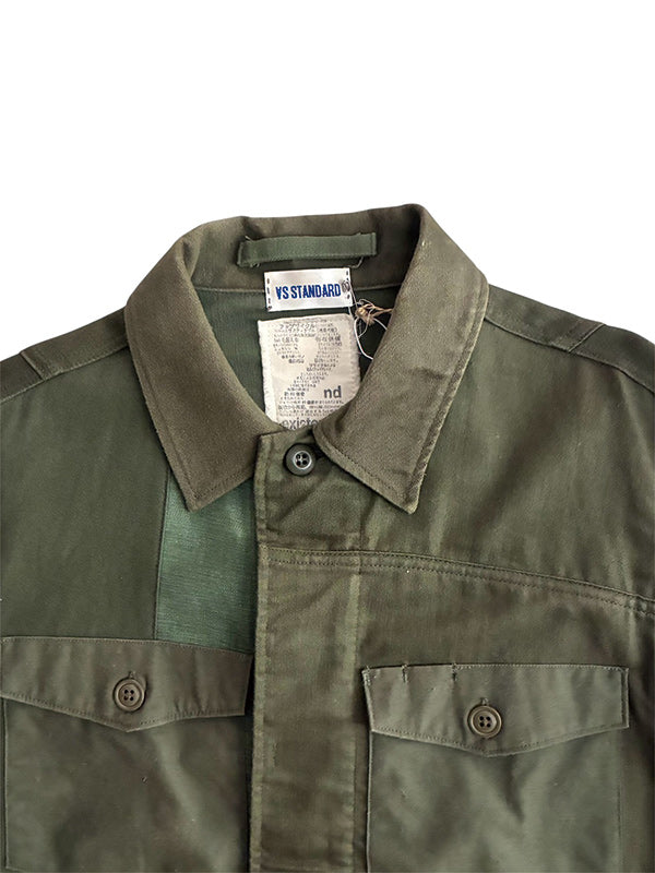 AS STANDARD x 2nd Existance セカンドエグジスタンス MILLITARY SHIRTS