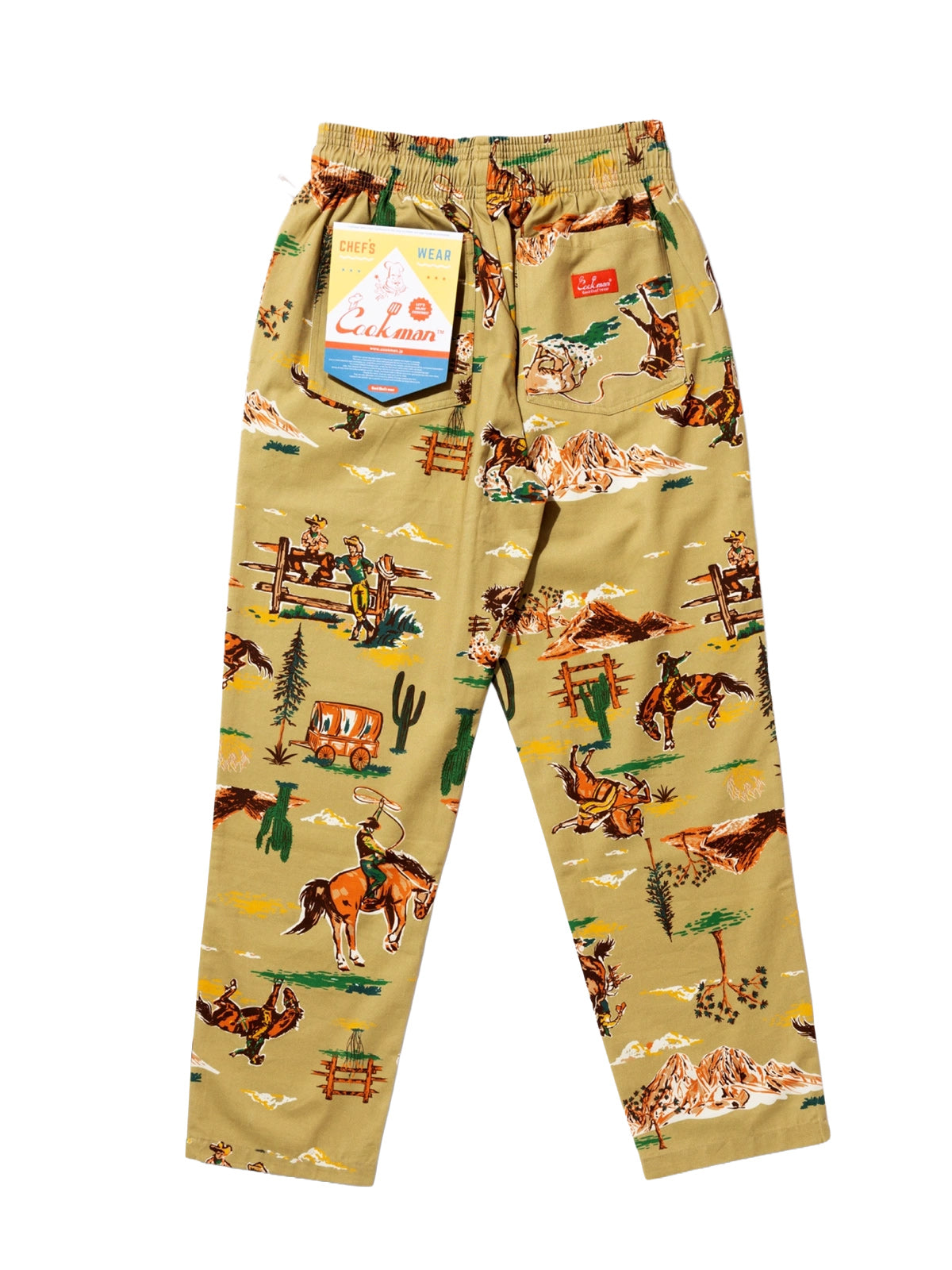 Cookman クックマン シェフパンツ Chef Pants Western - BEIGE -