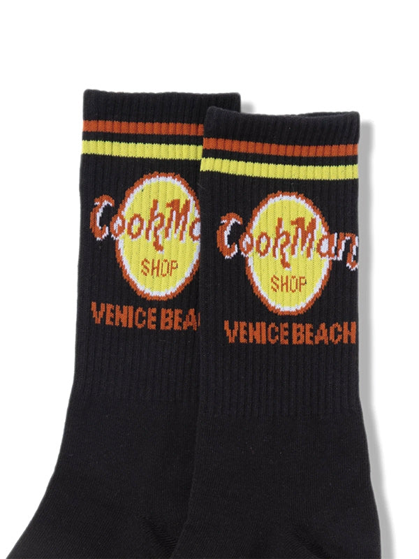 Cookman クックマン ソックス Rib Crew Socks Cafe & Dining